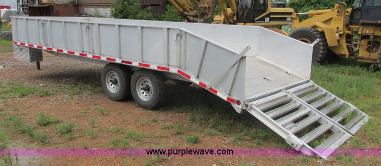 image for item K6510 2008 Alum-Line equipment trailer