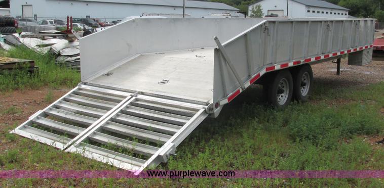 image for item K6510 2008 Alum-Line equipment trailer