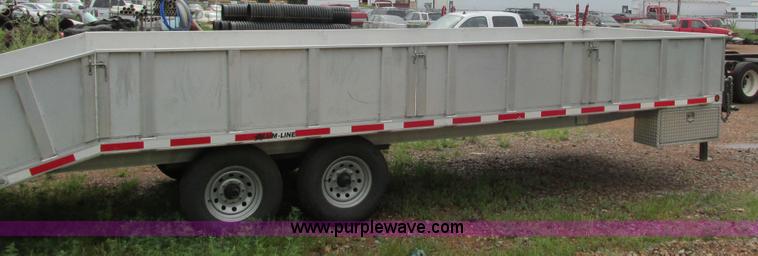 image for item K6510 2008 Alum-Line equipment trailer
