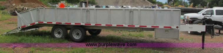 image for item K6510 2008 Alum-Line equipment trailer
