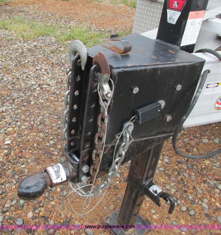 image for item K6510 2008 Alum-Line equipment trailer