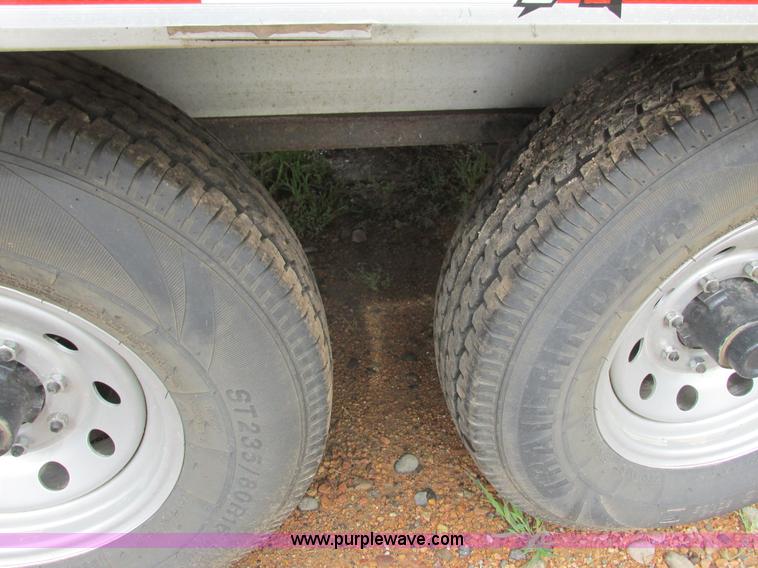 image for item K6510 2008 Alum-Line equipment trailer