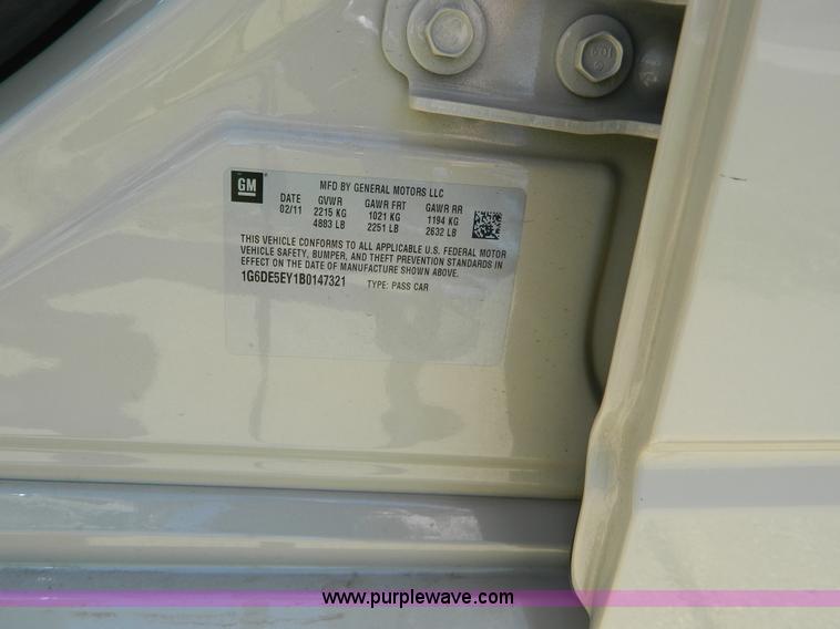 image for item K8149 2011 Cadillac CTS