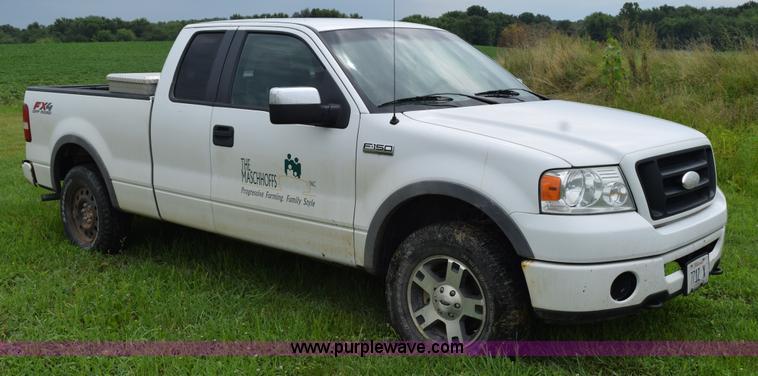 image for item L3467 2007 Ford F150 SuperCab pickup truck