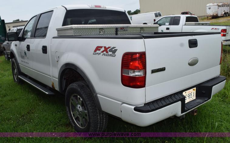 image for item L3469 2007 Ford F150 SuperCrew pickup truck