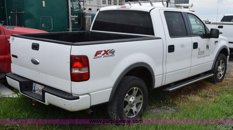 image for item L3472 2007 Ford F150 SuperCrew pickup truck