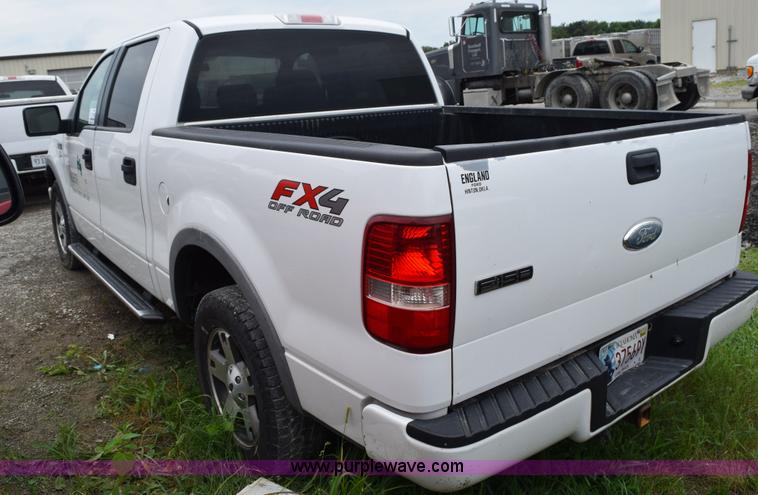 image for item L3472 2007 Ford F150 SuperCrew pickup truck