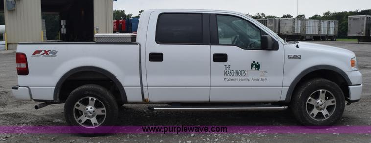 image for item L3479 2007 Ford F150 SuperCrew pickup truck
