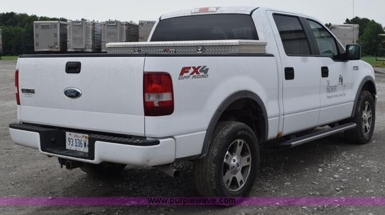 image for item L3479 2007 Ford F150 SuperCrew pickup truck
