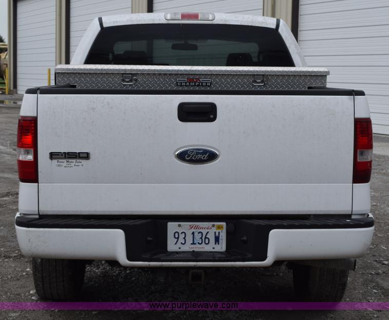 image for item L3479 2007 Ford F150 SuperCrew pickup truck