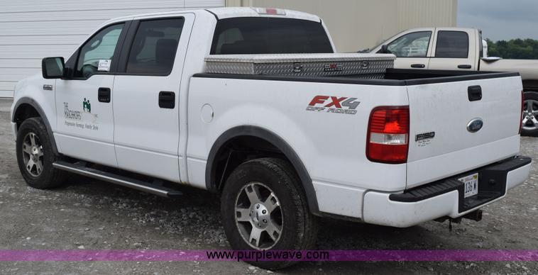 image for item L3479 2007 Ford F150 SuperCrew pickup truck