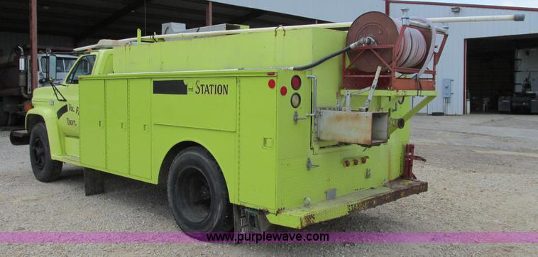 image for item R9369 1983 Chevrolet Kodiak C70 fire truck