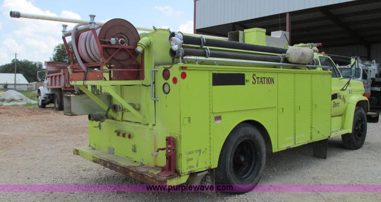 image for item R9369 1983 Chevrolet Kodiak C70 fire truck