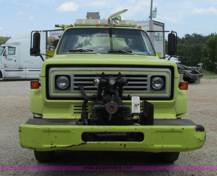 image for item R9369 1983 Chevrolet Kodiak C70 fire truck