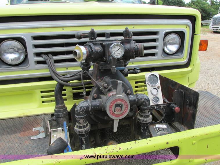 image for item R9369 1983 Chevrolet Kodiak C70 fire truck