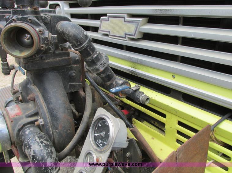 image for item R9369 1983 Chevrolet Kodiak C70 fire truck