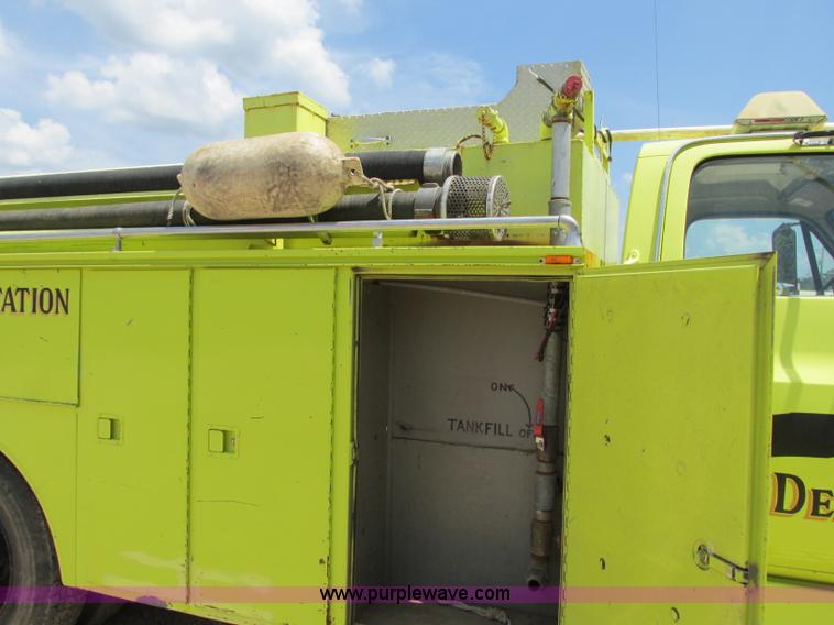 image for item R9369 1983 Chevrolet Kodiak C70 fire truck