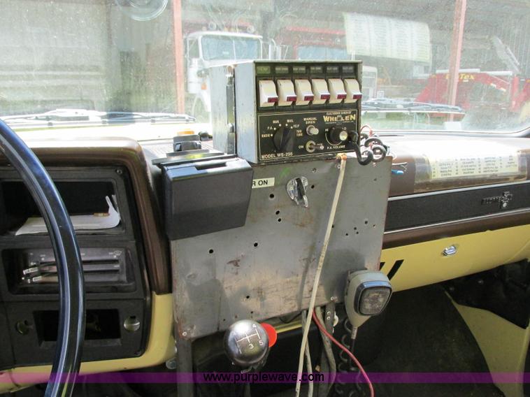 image for item R9369 1983 Chevrolet Kodiak C70 fire truck