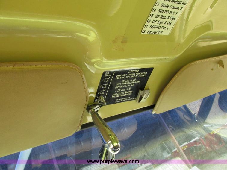 image for item R9369 1983 Chevrolet Kodiak C70 fire truck