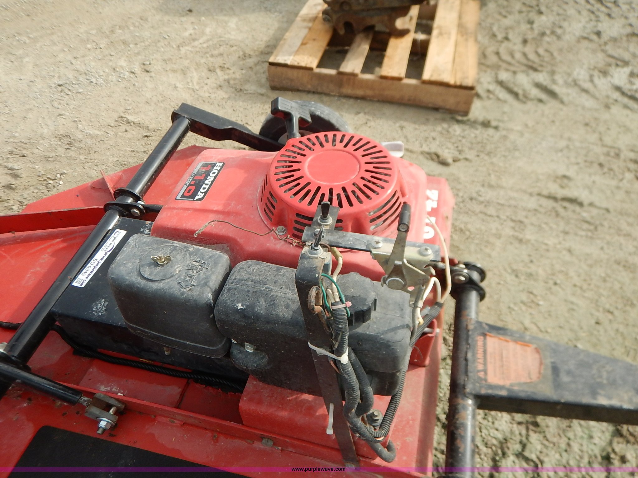 Bush Hog GT42 rotary mower in St. Marys, KS Item BO9949 sold Purple