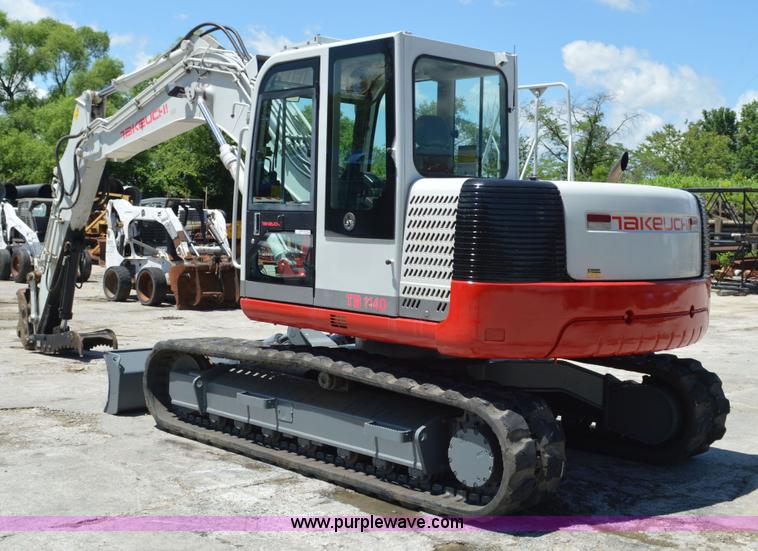 image for item AV9896 2008 Takeuchi TB1140 compact excavator
