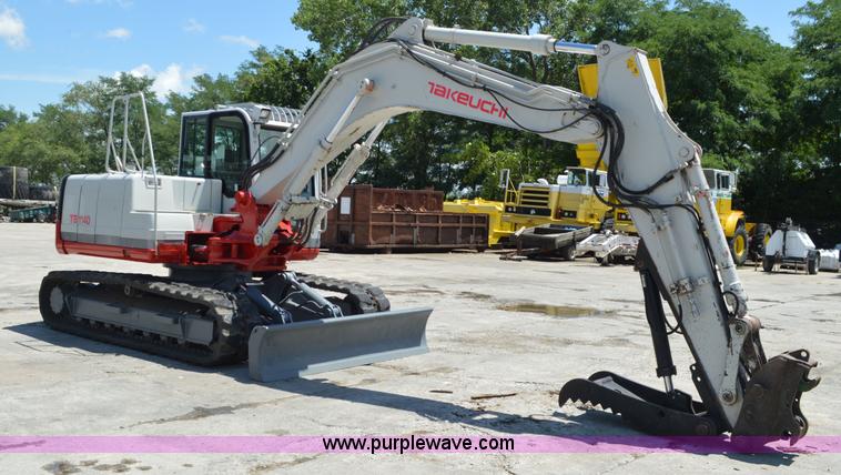 image for item AV9896 2008 Takeuchi TB1140 compact excavator