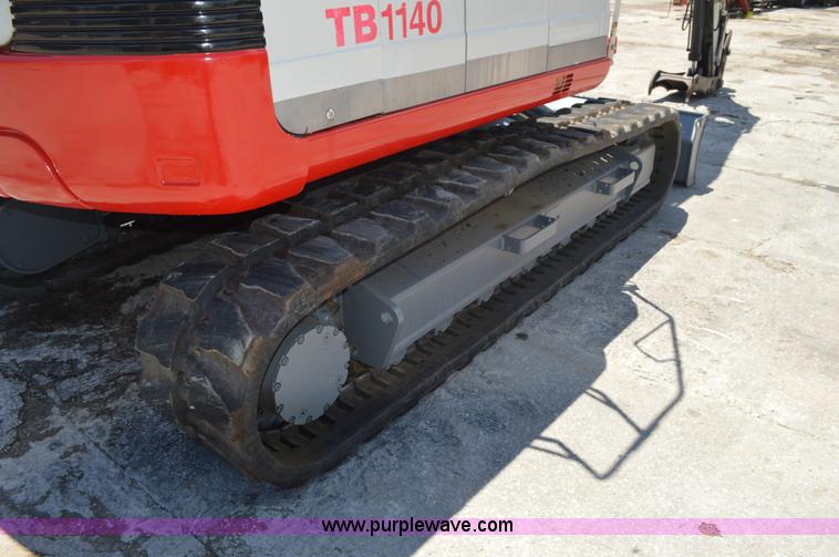 image for item AV9896 2008 Takeuchi TB1140 compact excavator