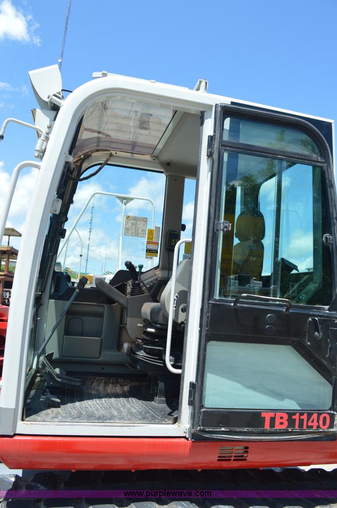 image for item AV9896 2008 Takeuchi TB1140 compact excavator