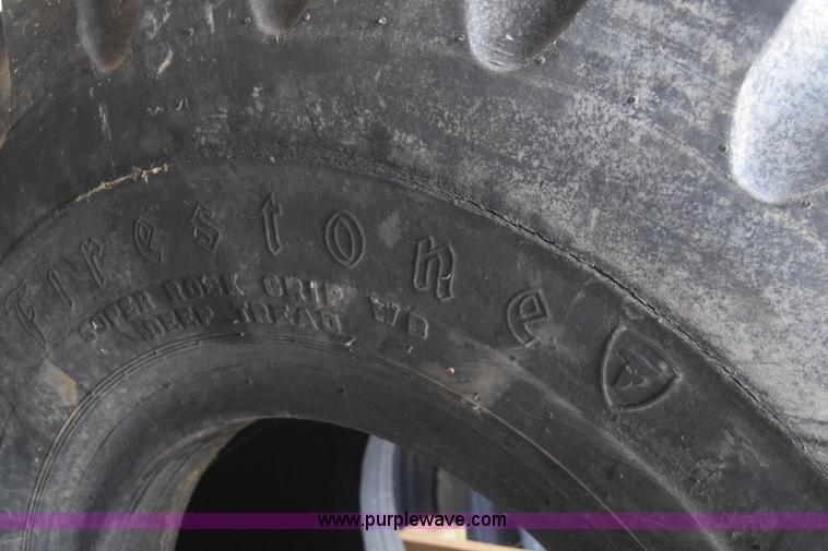 image for item AZ9023 (2) Firestone 29.5-29 tires