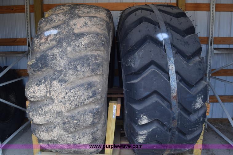 image for item AZ9024 (2) General 29.5-29 tires