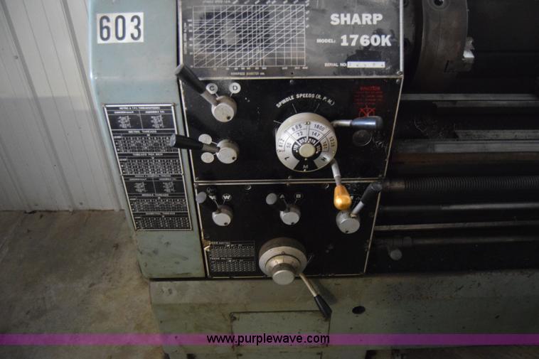 image for item AZ9027 Sharp 1760K lathe