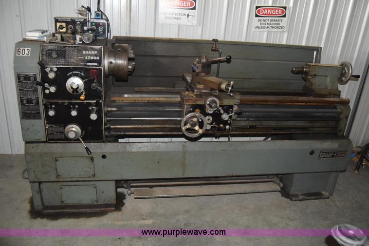 image for item AZ9027 Sharp 1760K lathe