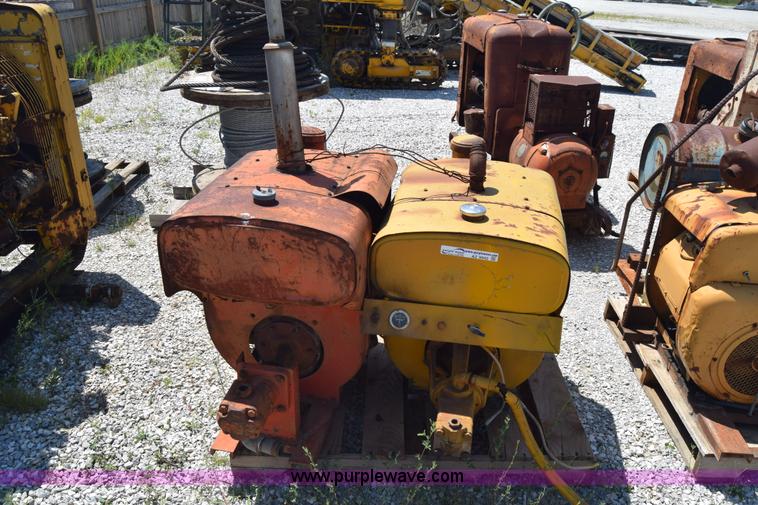 image for item AZ9042 (2) Wisconsin four cylinder gas engines