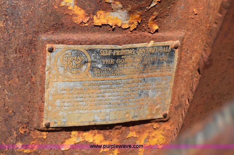 image for item AZ9043 Gorman Rupp centrifugal pump