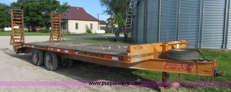 image for item BA9281 2005 Econoline MP1223DE equipment trailer