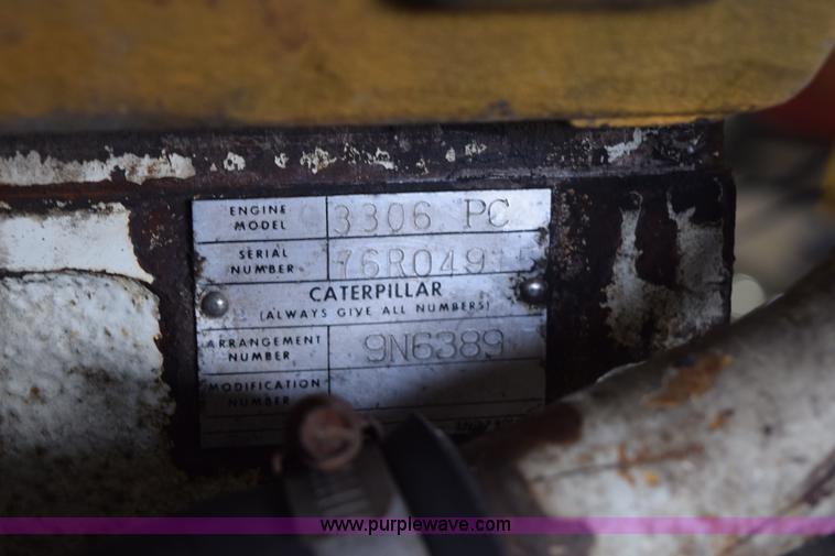 image for item BI9407 Caterpillar 3306 six cylinder turbo diesel engine