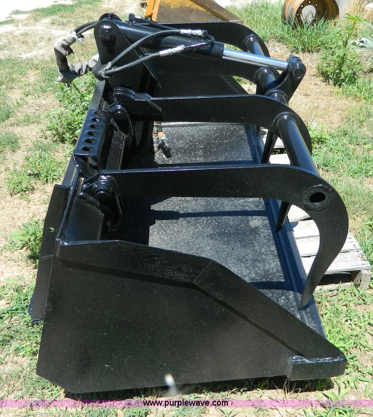 image for item BJ9063 Melroe skid steer grapple bucket