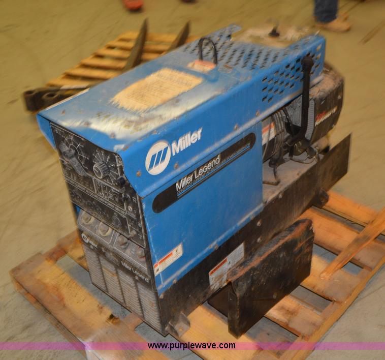 image for item BK9695 Miller Legend welder/generator
