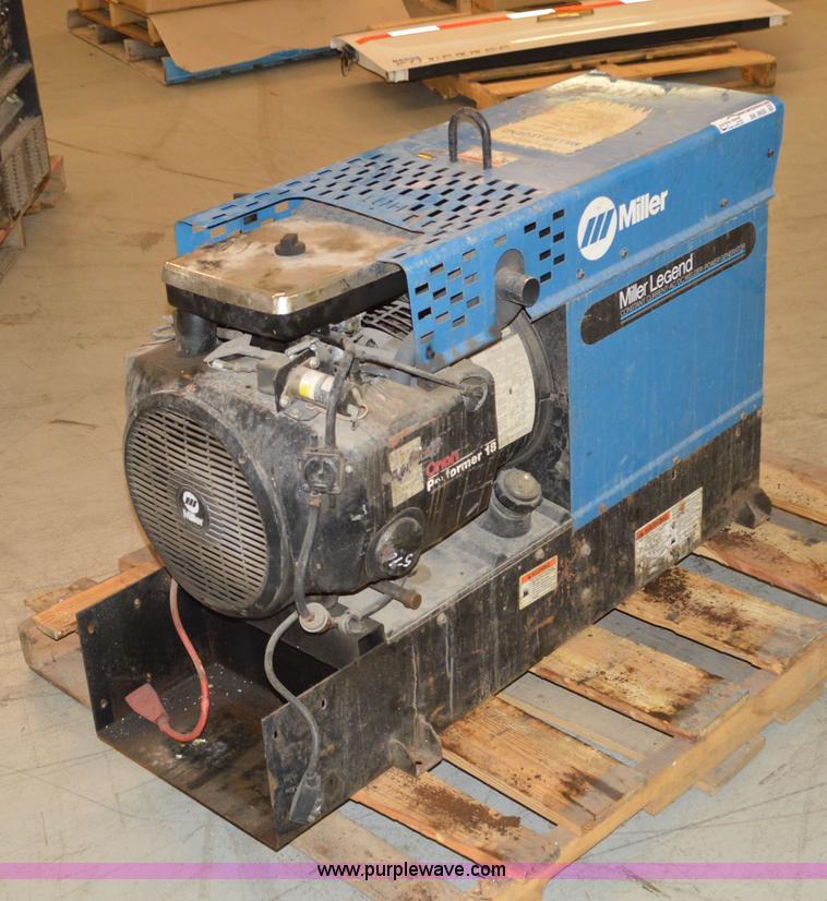 image for item BK9695 Miller Legend welder/generator