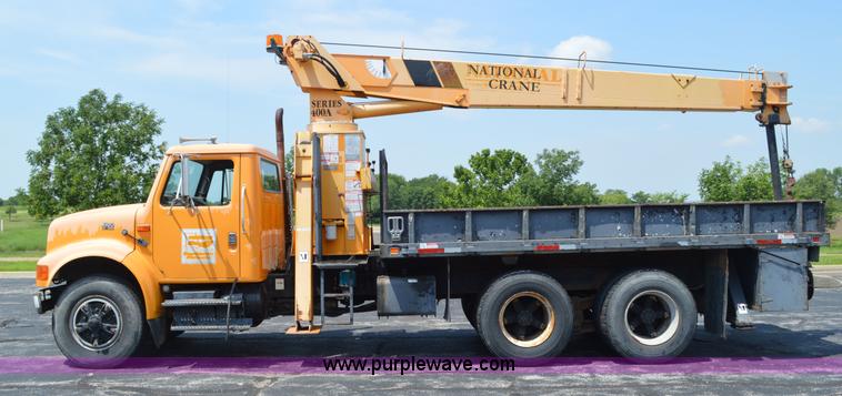 image for item BK9706 1995 International 4900 crane truck