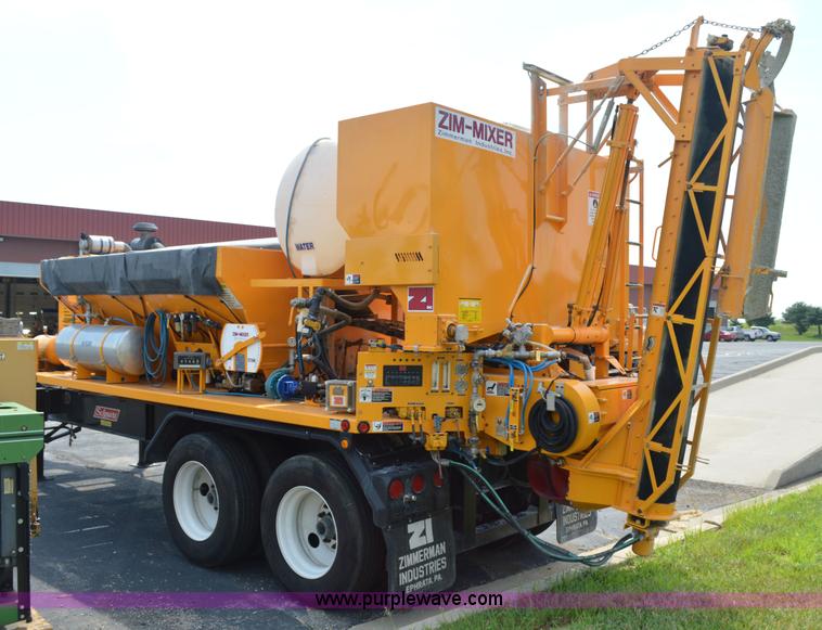 image for item BK9710 2010 Zimmerman ZM405 concrete mixer