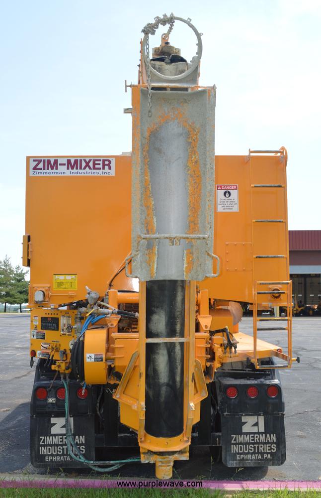 image for item BK9710 2010 Zimmerman ZM405 concrete mixer