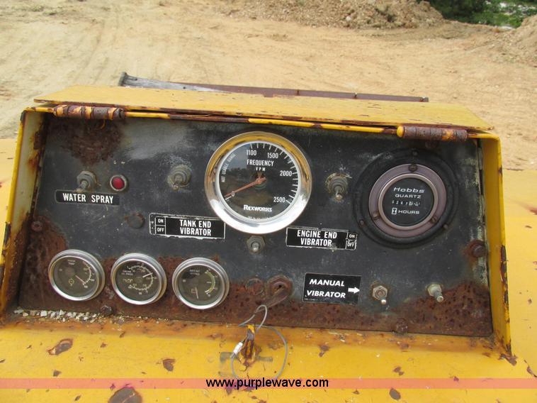 image for item BS9117 Rex  SP-1000 double drum vibratory compactor