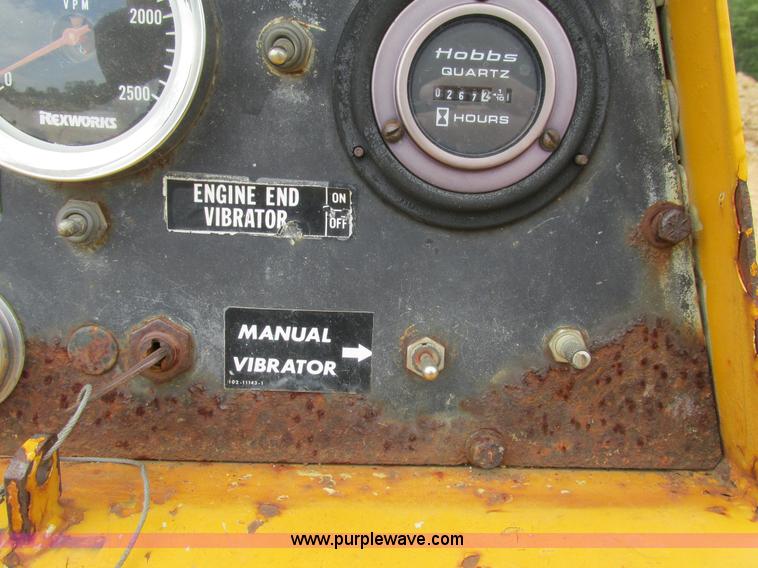 image for item BS9117 Rex  SP-1000 double drum vibratory compactor