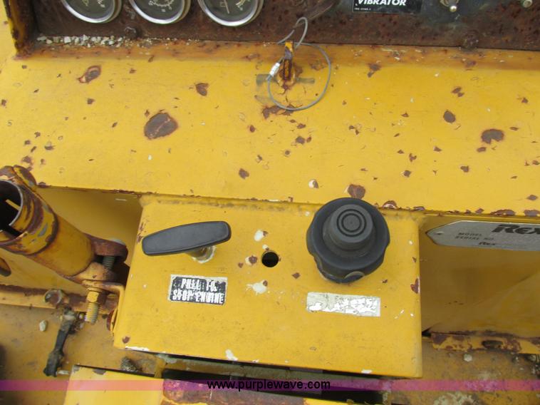 image for item BS9117 Rex  SP-1000 double drum vibratory compactor