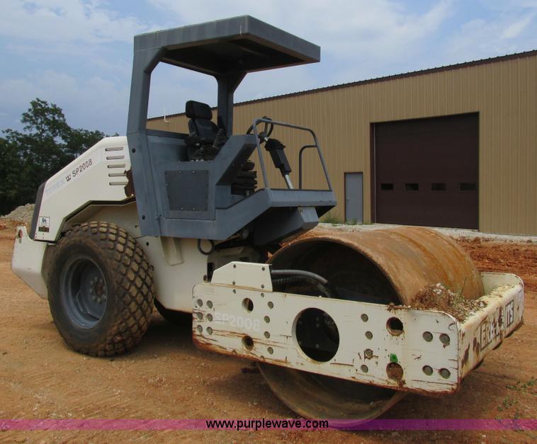 image for item BS9119 Terex SP2008PDR single drum vibratory compactor