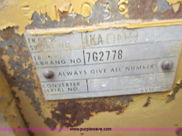 image for item H4149 1972 Caterpillar 623B elevating scraper