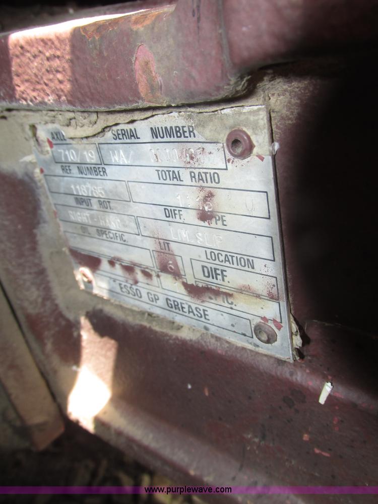 image for item H4539 1988 Case 760 trencher