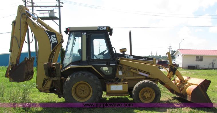 image for item H4542 1994 Caterpillar 426B backhoe