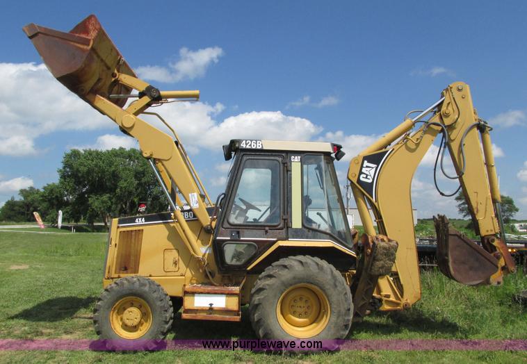 image for item H4542 1994 Caterpillar 426B backhoe
